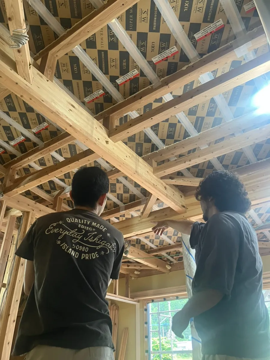 構造見学会開催しました！